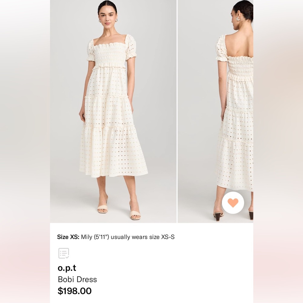 Elegant Cream Midi Dress